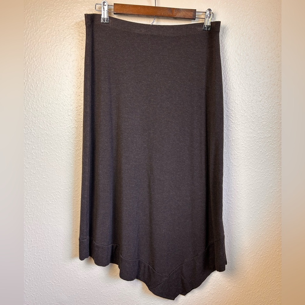 Eileen Fisher viscous asymmetrical skirt - Picture 1 of 4